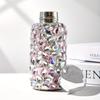 260ml Shiny Diamond Thermal Cups Stainless Steel Insulated Bottle Travel Portable Vacuum Flasks for Summer Winter Drinkware