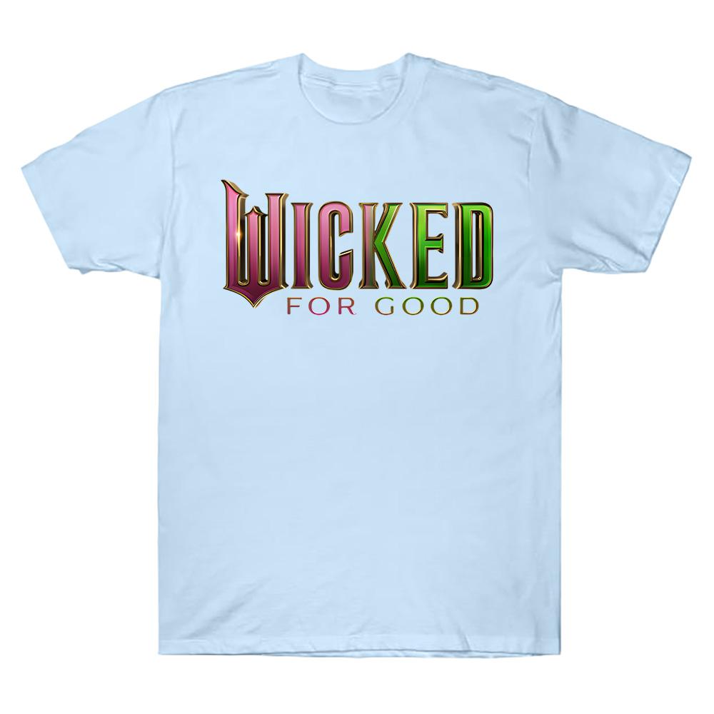 Wicked for Good T Shirts Fashion Harajuku Aesthetic Tees Unisex High Quality Female Cotton Tees Shirts Y2K Graphic Clothes