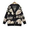 Zab Autumn New Women's Clothing Fashion Style French Style Design Fashion All-Match Casual Style Color Matching Wool Knitwear
