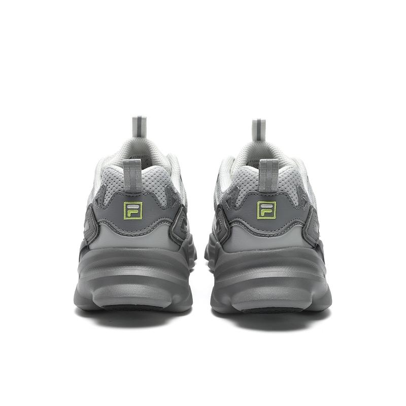 Fila Retro Series Thick Sole Minimalist Low Top Casual Shoes Women Sneaker Fog-Gray Alloy-Gray F12W422111FVV