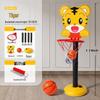 Adjustable Children's Basketball Hoop for Early Education - Outdoor Toy Stand with Height Customization
