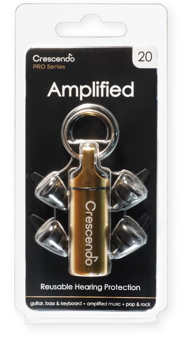 

Беруши CRESCENDO PRO GuitarVocalDJ Защита для ушей Усиленные 20