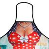 Cooking Salon Bib Apron Vintage Joke Items Made Of Polyester
