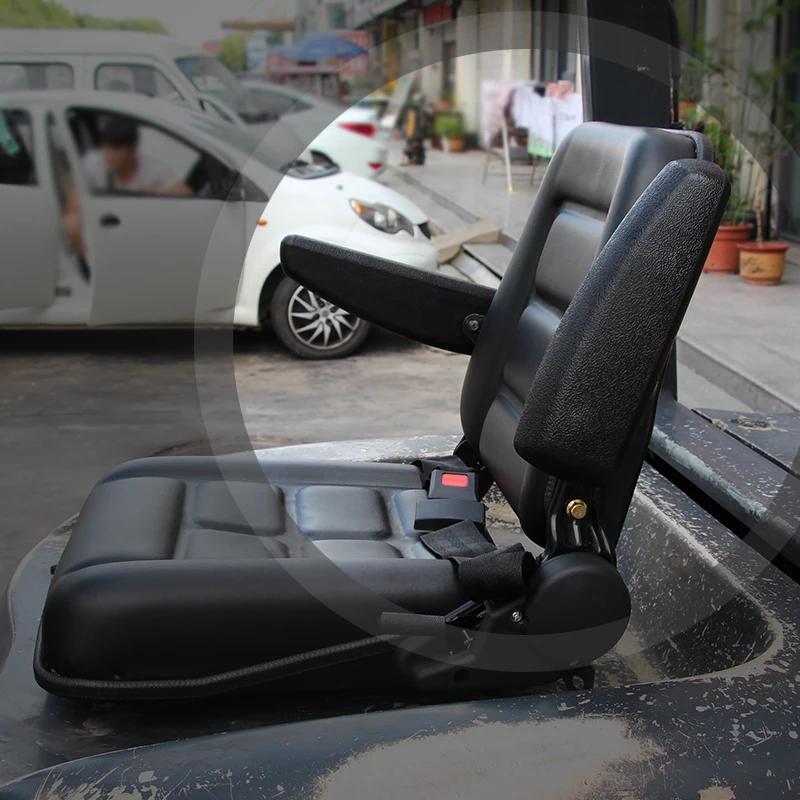 Autositz-Armlehne, modifiziert, für Gabelstapler, Baumaschinen, LKW, universelle Armlehnenhalterung, 1 Paar