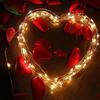 Outdoor Solar-Lichterkette 300/200/100/50 LED Feen-Girlande 8 Modi Garten Hof Baum Weihnachtsfeier Wasserdichte Kupferdraht-Lampe