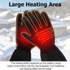 MMlove Heated Gloves for Men Women, Touchscreen Electric Gloves Winter Warm Heating Gloves Waterproof Hand Warmer Gloves Outdoor Indoor Hand Warmer