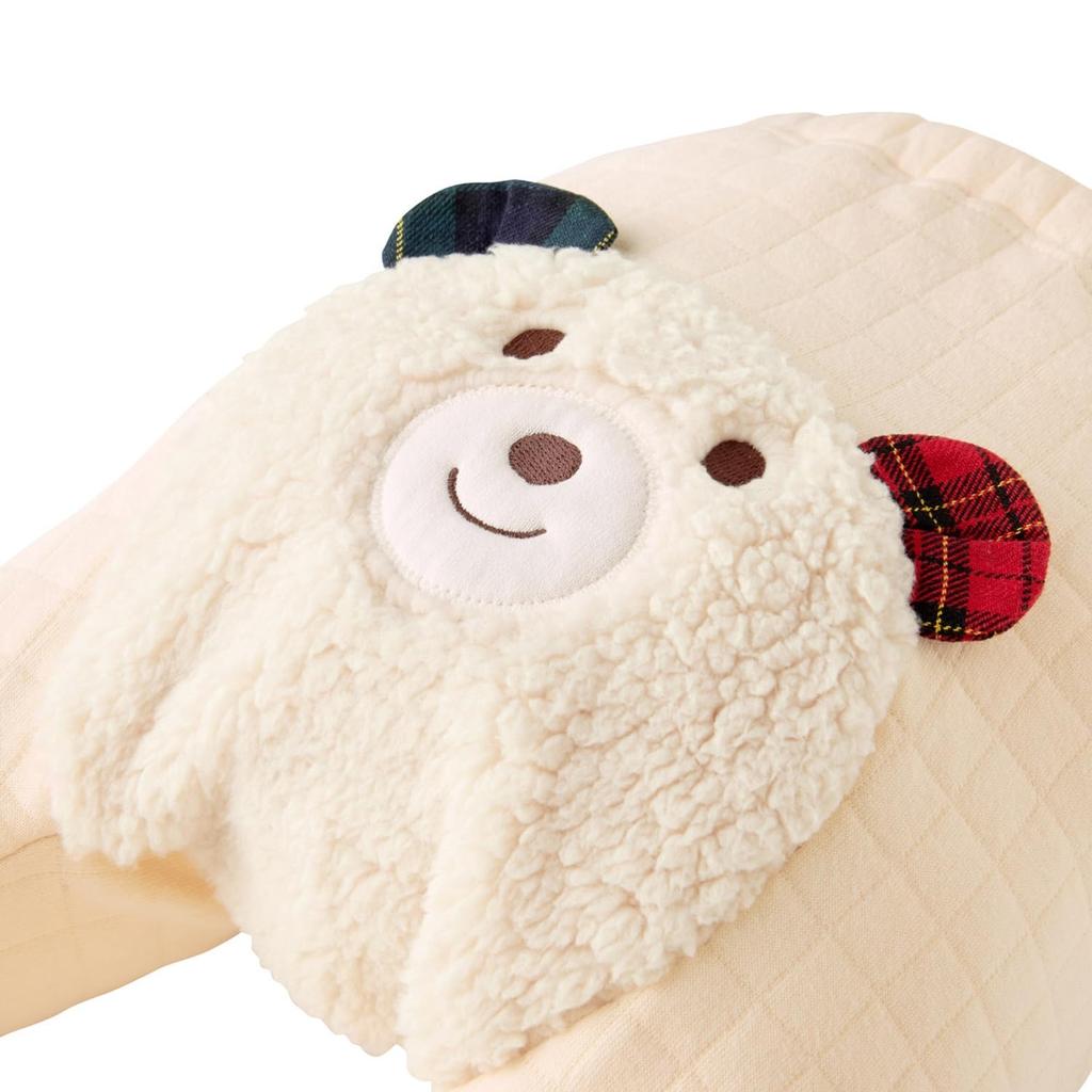 MIKIHOUSE HOT BISCUITS Sweatshirt & Pants Gift Set (Boxed) for Boys and Girls, Baby & Kids, Baby Shower Gift, Black, 70cm, 74-9944-146