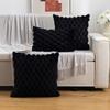 Cushion Cover Cozy Plush Pillow Cover Tufted for Sofa Living Room Decoration Cushion Cover Nordic Home Decor Winter Pillowcase