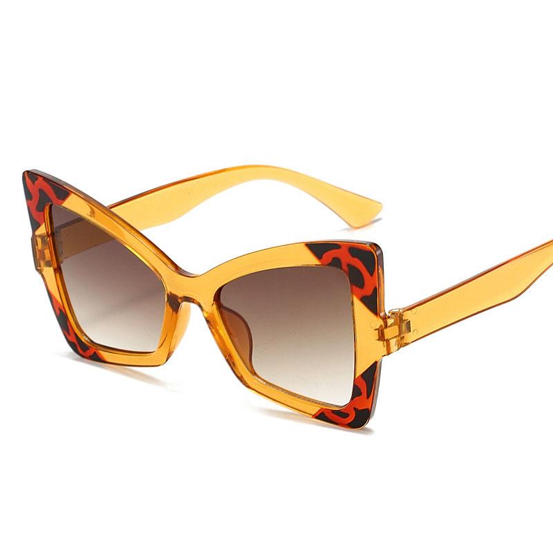 Butterfly Shape Sunglasses Women European American Stylish Woman Sun Glass Outdoor Travelling Female Sunglass