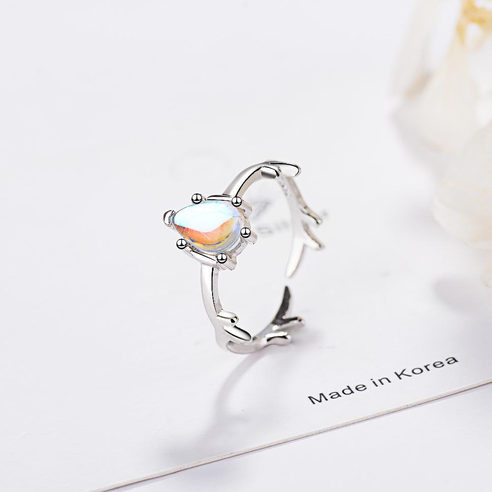 New 925 Sterling Silver Ring AAA Zircon Adjustable Simplicity Fashion Exquisite Women Jewelry Accessories Wedding Party Gift