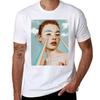 Tearing Rainbows Tshirt Basic Crew Neck Short Sleeve Top