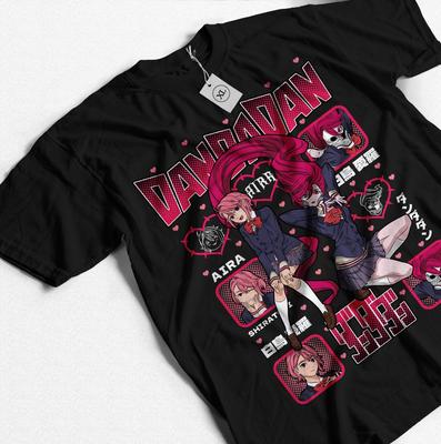 Aira Dandadan T-shirt Okarun Momo Ayase Okarun Exclusief Anime Shirt Alle Maten Unisex T-shirt