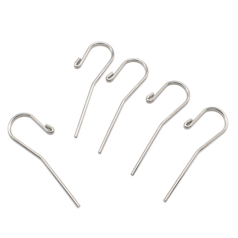 5Pcs Stainless Steel Dental Lip Hook 2Mm Root Canal Measuring Tool For Dentists Apex Locator Accessories