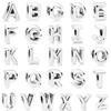 Twenty-Six Letters Signs Charm Bead Women Gift Fit Original Copper Bracelet Diy Jewelry Accessories New