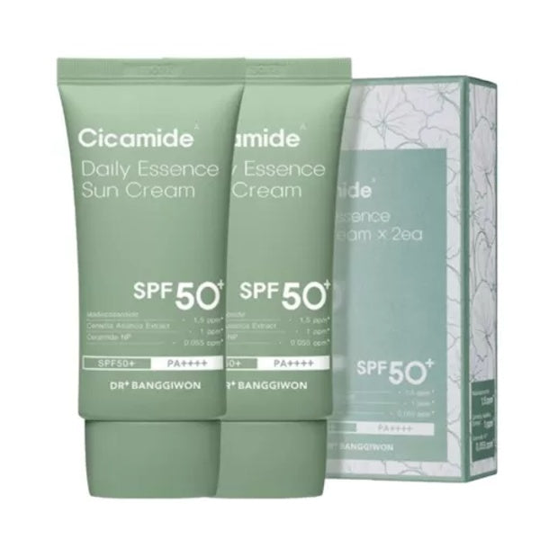 

DR.BANGGIWON Cicamide Daily Essence Sun Cream - 50gx2pcs (SPF50+ PA++++)