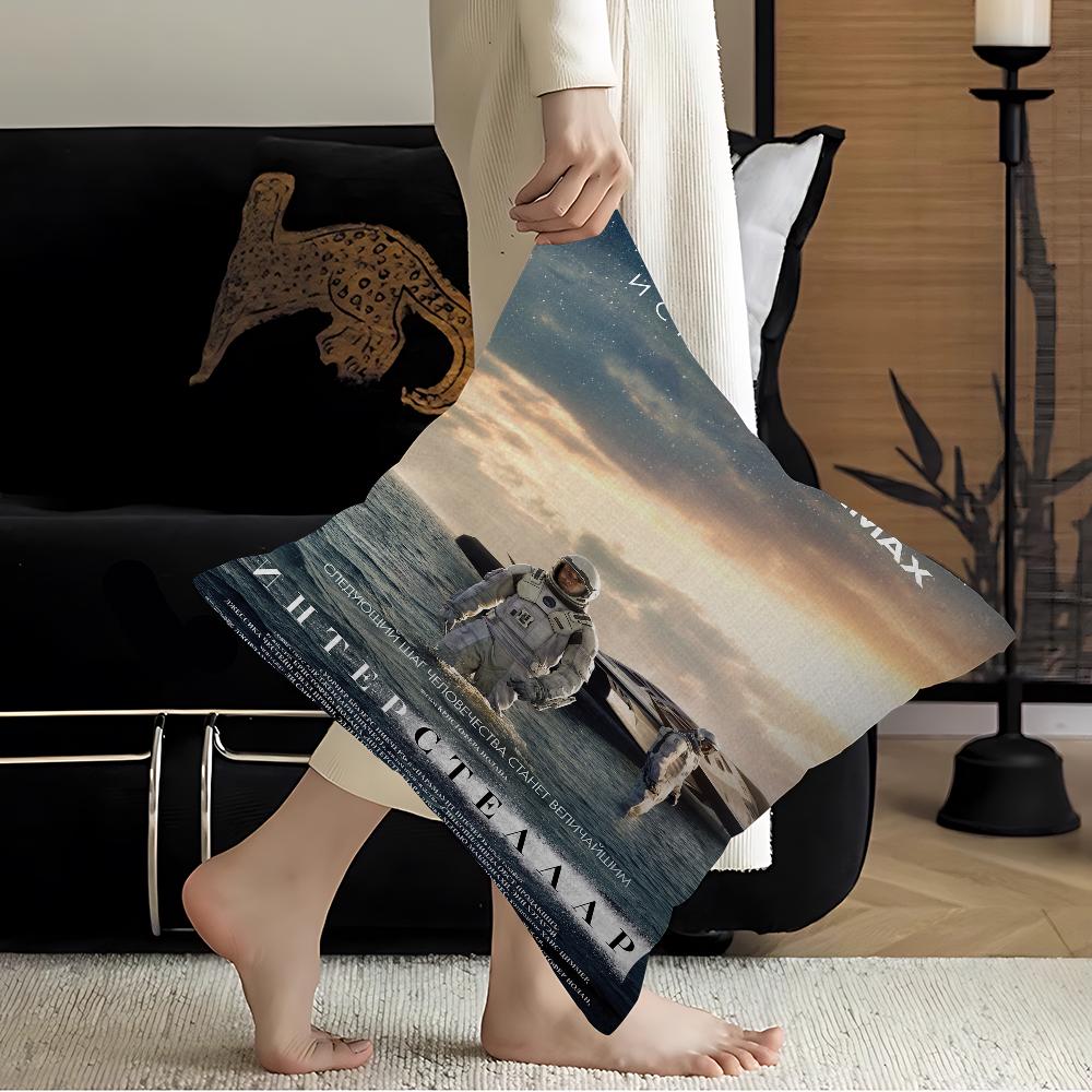 Classic Movie Interstellar Pillow Gift Home Office Decoration Pillow Bedroom Sofa Car Cushion CoverPillow Case
