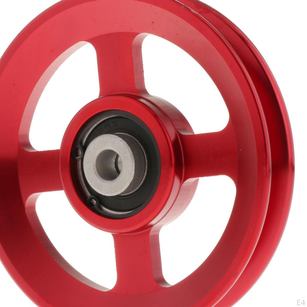 Belt Slices Wheel, Gym Accessories, Universal, Wear -resistant, Easy to Install, Aluminum Alloy for