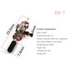 FULL-METAL Automatic Line Speed Ratio 2.5:1 Before Front Wheel Fishing Rod Modified Inside The Line Overnight Round Fishing Reel