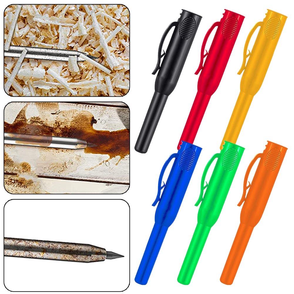 Carpenter Pencil Cap Protect Deep Hole Carpenter Pencil Metal Part From Dust Active Pen Carpenter Pencil Cap Hand Tools