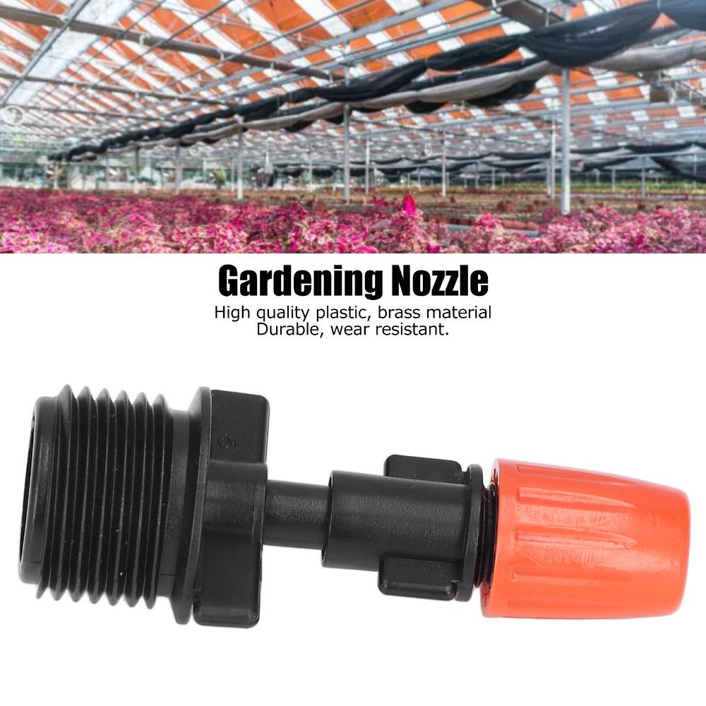 50pcs G1/2 Male Thread Water Spray Head Easy To Install Garden Spray Head  Seedling Cultivation