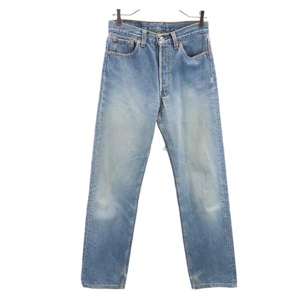 

Levi s 90s 501 Made in USA Denim pants w30 Button fly jeans Men s Used