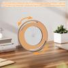 Circle Drawing Tool Stainless Steel Circular Measuring Tools Rotatable Round Drawing Tools Multi-functional Plotter for Engineer
