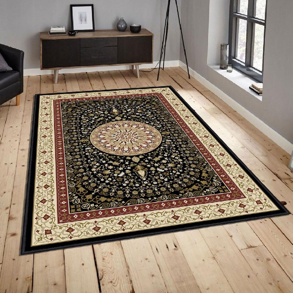 Decorative Special Design Modern Floor Rugs Patterned Non-Slip Base Washable