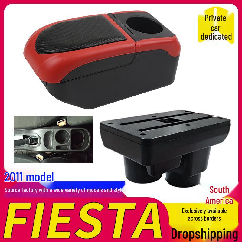 Fiesta Ford Central Armrest Box Carnival - South America Modified Accessories