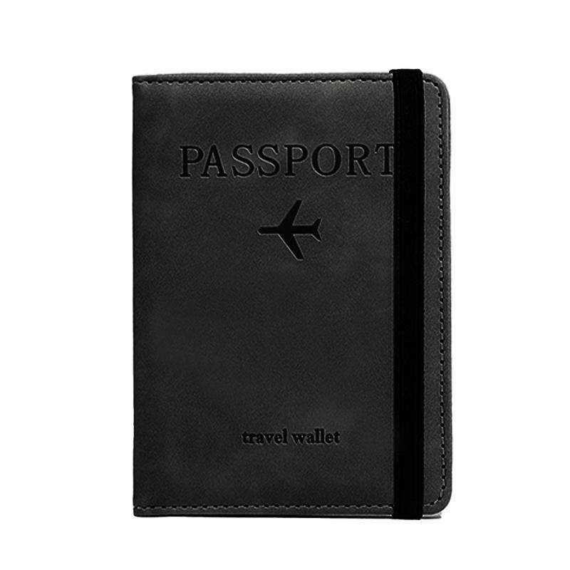 Portapasaporte de Viaje con Bloqueo RFID