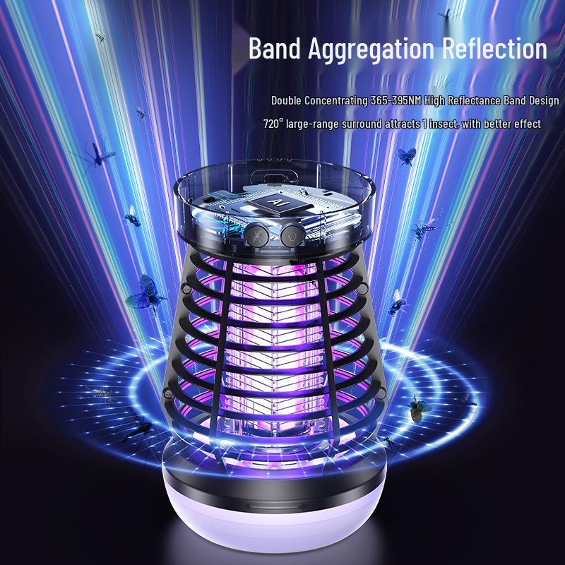 2025 Automatic Indoor/Outdoor Electric Mosquito Killer Lamp – Safe & Effective Mosquito Repellent for Home and Camping.