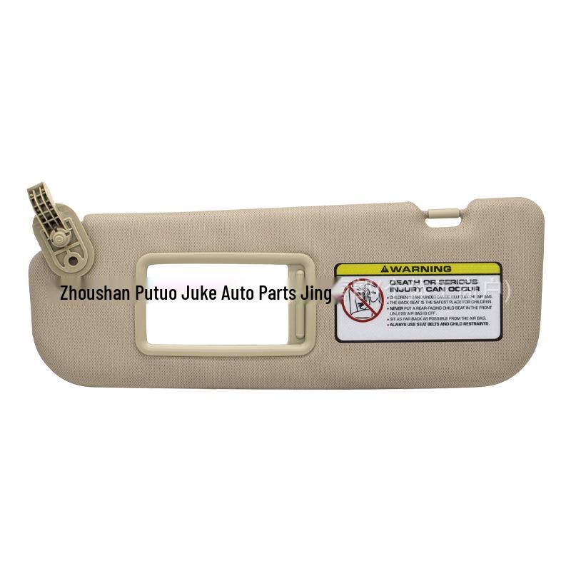 Beige Left Sun Visor for 2011-2015 Hyundai Elantra Left Driver Side