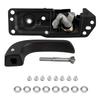 Door Handle Restoration Set Left Right Car Interior Door Handle Repair Kit 20833606 20833602 for Chevy Silverado 1500 2500 07-13