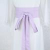 360cm Traditional Chinese Hanfu Waist Belt Cotton Linen Long Silk Sash Antique Elegant Solid Color Dress Decor for Women