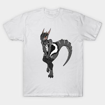 T Shirt Women Argonian Maid Harajuku Print Kawaii Tshirt Summer Short Sleeve Female T-Shirt Top Tee