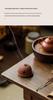 Guanlan Zisha Ceramic Incense Burner - Round Lid, Ideal for Sandalwood & Agarwood, Zen Tea Ceremony Ornament.