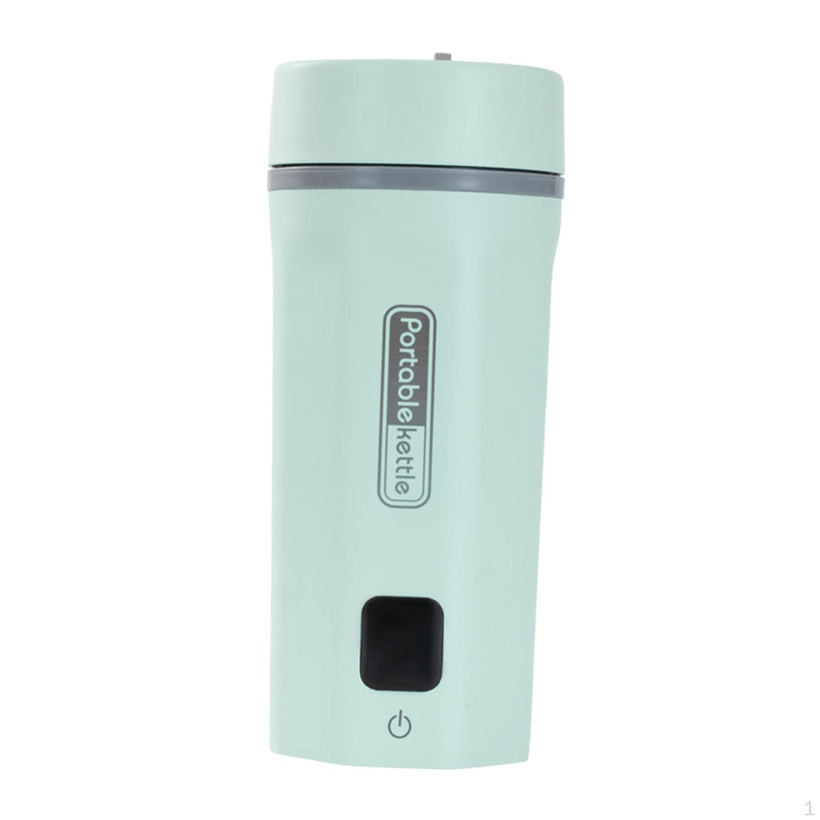 

Портативный электрический чайник для подогрева чая для дома, офиса, кемпинга, белый