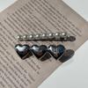 HA083 Triple heart hair pin set