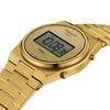 TISSOT PRX Digital Unisex Watch with Gold Dial and Bracelet, Model T1374633302000 [Official Import]