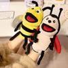 New Insect Animal Hand Puppet Butterfly Bee Children Comfort Toy Doll Eagle Doll