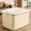 Caja de almacenamiento de ropa Xingyou de gran capacidad y almacenamiento de ropa extragrande, almacenamiento para dormitorio de estudiante, caja de plástico para clasificar en el hogar