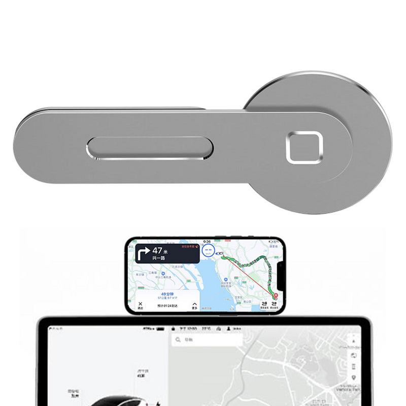 Magnetic Car Phone Holder For Tesla Model Y/3 Auto Central Control Screen Cell Phone Stand Cellphone Mount For Tesla Interior