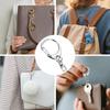 30pcs Lobster Clasp Keychain Clip Swivel Clasps Lanyard Snap Hook DIY Crafts Key Chain Lobster Claw Clasp Jewelry Clasps Lobster Claw Clasps