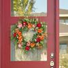 Flower Wreath,Artificial Peony Wreath Spring Wreath Valentine Wreath Gifts