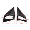 A1248107716 For Mercedes E Class W124 W201 A124 C124 S124 LHD 1 Pair Wing Side Mirror Rubber Seals Cover L+R Car Accessories
