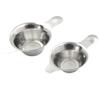 Fine Mesh Tea Strainer Filter Sieve Stainless Steel Tea Strainers Leaf Teapot Spice Filter Kitchen Accessories 2Sizes