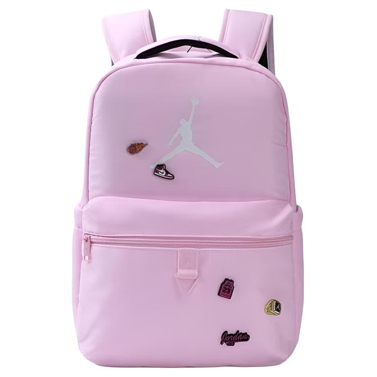 

Jordan Simple Convenient Backpack Regular Unisex Couple Unisex backpack Pink IO2297-663 Pink