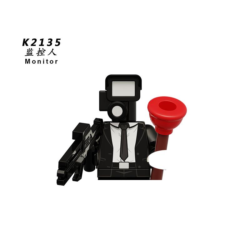 Duchess Toilet Man New Gman5.0 Blocks Female Special Forces Bricks For Toys Gifts Action Figures Building Blocks For Children