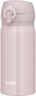 Water Vacuum Insulated Mobile Beige Removable Spout for Easy Lightweight Stainless Steel BEP Bottle, Mug, 0.35L, Pink, Cleaning, Type,