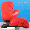Red Boxing Gloves for Children and Adults - Ideal for Sanda and Combat Training