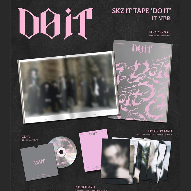 [PŘEDOBJEDNÁVKA] Stray Kids – SKZ IT TAPE ‘DO IT’ [DO Ver./ IT Ver.]
